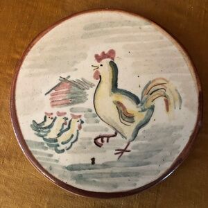 Rare Chicken Trivet from Finland